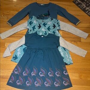 A lot of 3 dresses: Tea and John Lewis. Size 6. GUC